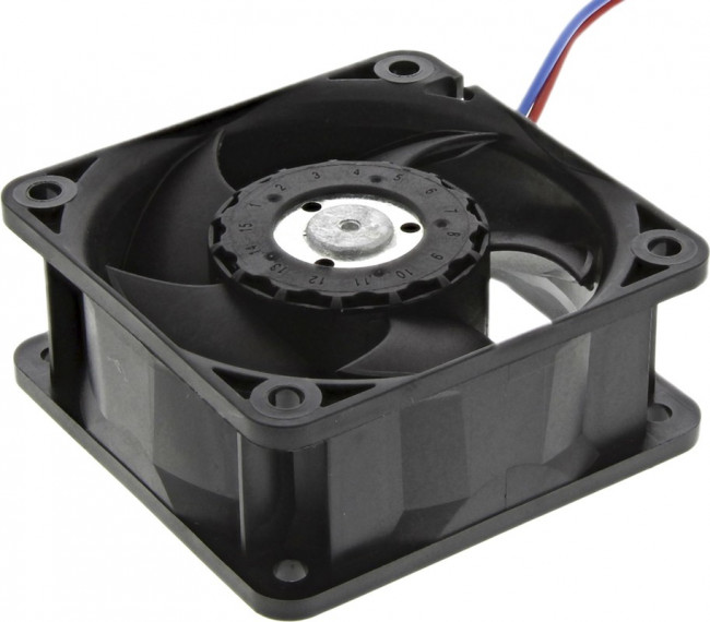 624HHR, 620 Series Axial Fan, 24 V dc, DC Operation, 56m³/h, 3.6W, 60 x 60 x 25mm