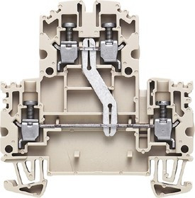 1041610000, W Series Dark Beige Double Level Terminal Block, 2.5mm², Double-Level, Screw Termination 1041610000, W Series Dark Beige Double Level Terminal Block, 2.5mm², Double-Level, Screw Termination