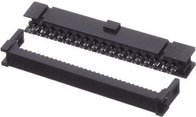 XG4M-3430, Rectangular MIL Spec Connectors OpenCoverSocket 34P NoStrainRelief 1Polr