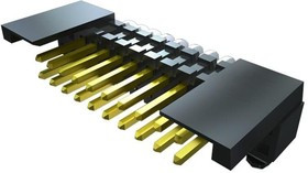 FSH-125-04-L-RA, Headers & Wire Housings .050" Shrouded Horizontal Surface Mount Terminal Strip FSH-125-04-L-RA, Headers & Wire Housings .050" Shrouded Horizontal Surface Mount Terminal Strip