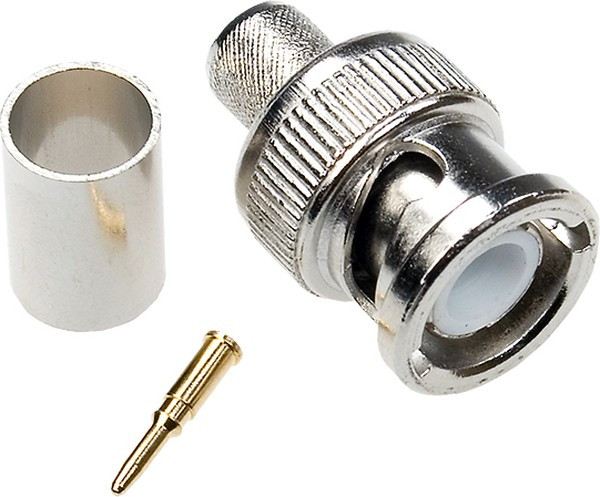 GB-105C, BNC штекер RG-6 обжимной