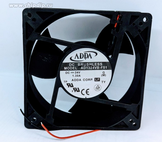 Вентилятор ADDA AD1324VB-F51 24v 1.3A 127x38 2pin