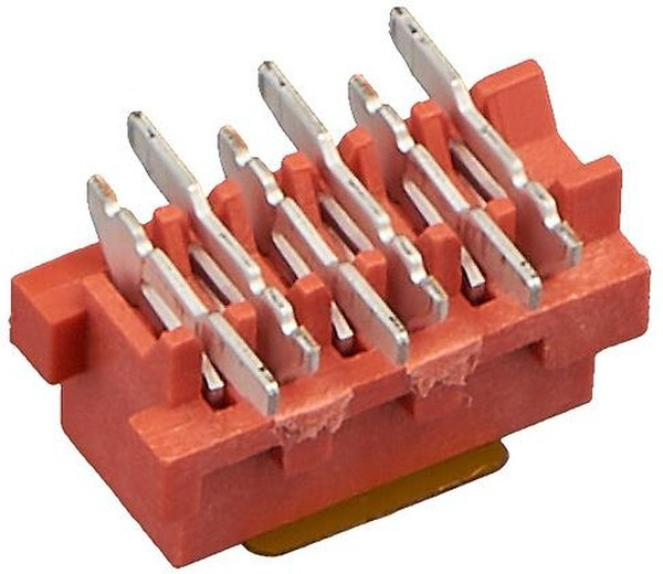 7-188275-6, Micro-MaTch 1.27mm Pitch 6 Way 2 Row Straight PCB Socket, Surface Mount, Solder Termination