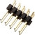 PLD-10 (DS1021-2x5), Вилка штыревая 2.54мм 2x5pin прямая тип1