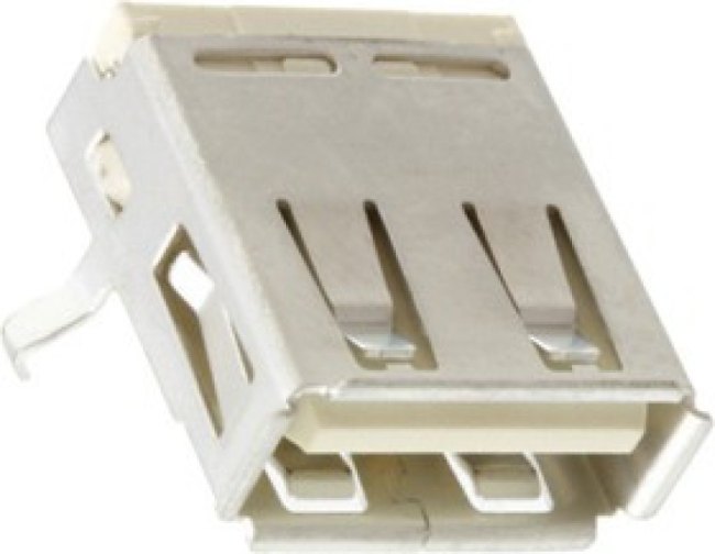 67643-3911, Right Angle, Through Hole, Socket Type A USB Connector 67643-3911, Right Angle, Through Hole, Socket Type A USB Connector