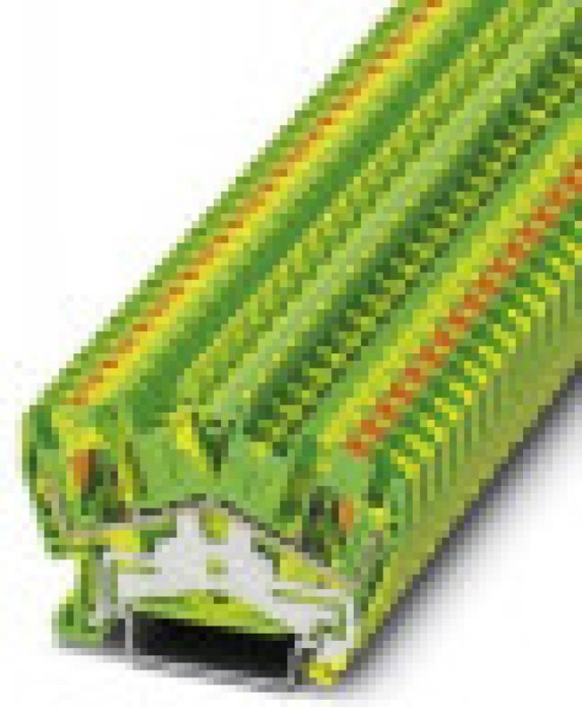 3213603, PTS 4-PE Series Earth Terminal Block, Push In Termination