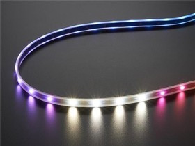 2828, Digital RGBW LED Strip - Black PCB 30 LED/m 1m 2828, Digital RGBW LED Strip - Black PCB 30 LED/m 1m
