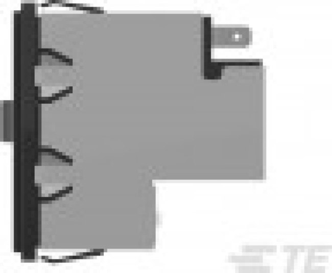 PE0SXDSXB, 10A, 115 V ac, 230 V ac Flange Mount IEC Inlet Filter PE0SXDSXB, Faston