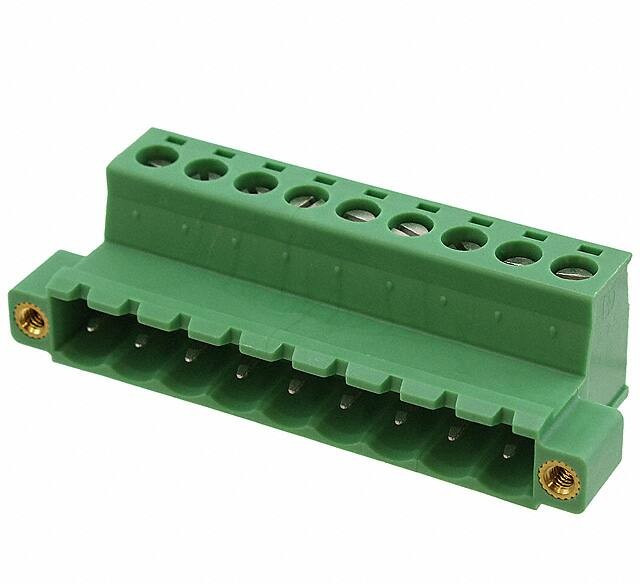1825572, Pluggable Terminal Blocks 9 Pos 5.08mm Invert Plug 24-12AWG Screw