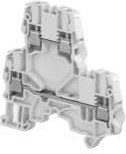 ZS4-D2-OR, DIN Rail Terminal Blocks Aut SNK Screw