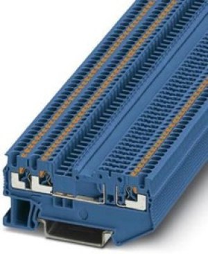 3210315, DIN Rail Terminal Blocks PT 1,5/S-TWIN-TG BU