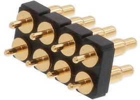 Pin contact insert, 16A, 25 pole, unequipped, crimp connection, with PE contact, 09210253001