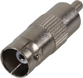 PSG08641, Переходник разъема, BNC Коаксиальный, 1 вывод(-ов), Гнездо, RCA / Phono, 1 вывод(-ов), Штекер