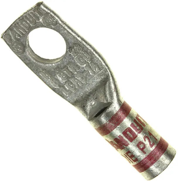 LCA8-10-L, COMPRESSION CONNECTOR, 8 AMERICAN WIRE GAUGE, 600 V 90B4482