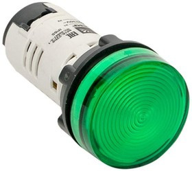 ledm-ad16-g-65, Матрица светодиодная AD16-22HS зеленый 230 В AC IP65