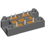 VUO34-18NO1, Трехфазный диодный мост; Urmax: 1,8кВ; If: 45А; Ifsm: 300А; винтами