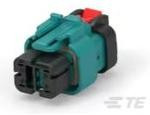 2338212-1, Conn Housing F 4 POS 5.3mm Crimp ST Cable Mount Water Blue Box/Tube