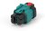 2338212-1, Conn Housing F 4 POS 5.3mm Crimp ST Cable Mount Water Blue Box/Tube 2338212-1, Conn Housing F 4 POS 5.3mm Crimp ST Cable Mount Water Blue Box/Tube