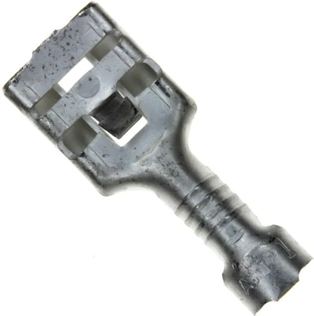 42282-2, Наконечник: плоская, 6,3мм, 0,8мм, "мама", 0,8-2мм2, обжим, луженые 42282-2, Наконечник: плоская, 6,3мм, 0,8мм, "мама", 0,8-2мм2, обжим, луженые
