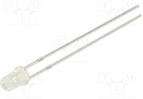 N0A17L37, LED; 3mm; amber; 900?2300mcd; 30°; 1.7?2.6V; -40?85°C; 60mW
