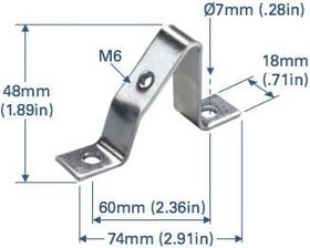 CA603, Terminal Block Tools &amp; Accessories SUPPORT BRACKETS