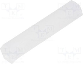 FIX-HP2-22, Дистанцирующая стойка с резьбой, шестигранная, полиамид, M2