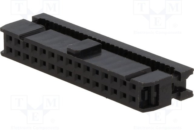 DS1016-30MA2BB, гнездо тип IDC(2х15) на шлейф / IDC-30 (DS1016-30MA2BB) (IDC-30F)