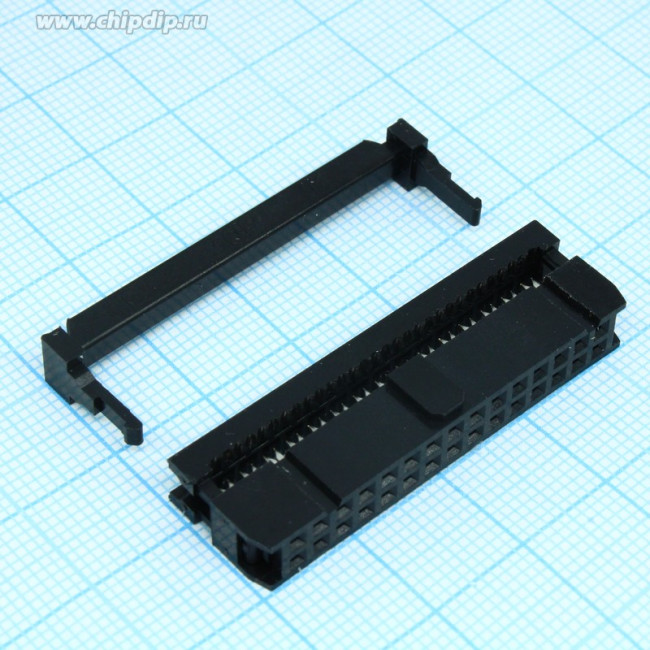 DS1016-30MA2BB, гнездо тип IDC(2х15) на шлейф / IDC-30 (DS1016-30MA2BB) (IDC-30F)