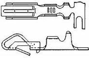 3-61668-1, Standard Card Edge Connectors TWINLF CON 24-18 BR/SN 3-61668-1, Standard Card Edge Connectors TWINLF CON 24-18 BR/SN