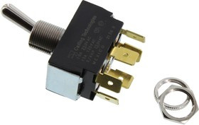 2GL51-73, SWITCH, TOGGLE, DPDT, 15A, 250V