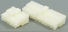 Гнездо питания MF на кабель, 2ряда по 10 контактов, шаг 4,2мм,MF-2x10F,контакт №14; Q-9529 гн пит MF\2x10\P4,2\ каб\\MF-2x10F конт[14]