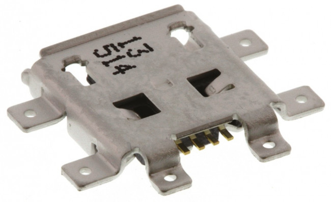 0474910001, Conn Micro USB 2.0 Type B RCP 5 POS 0.65mm Solder RA SMD 5 Terminal 1 Port Micro-USB T/R 0474910001, Conn Micro USB 2.0 Type B RCP 5 POS 0.65mm Solder RA SMD 5 Terminal 1 Port Micro-USB T/R