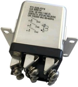 FC-335-CW9, Industrial Relays Solder Hook, Stud 115 Vac, 50/60 Hz