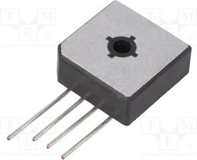 BR254L, Диодный мост: однофазный, Urmax: 400В, If: 25А, Ifsm: 400А, BR-25L