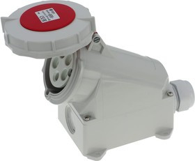 Настенная розетка 32A/400V/3P+N+E/IP67 CA1210 Настенная розетка 32A/400V/3P+N+E/IP67 CA1210