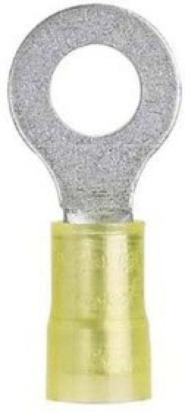 PN10-6RN-D, Terminals RING TERM 12-10 AWG NYLON INSUL #6 PN10-6RN-D, Terminals RING TERM 12-10 AWG NYLON INSUL #6