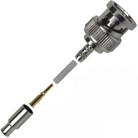 112133, RF/COAXIAL, BNC, STRAIGHT, 75 OHM, CRIMP