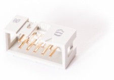 09185106324, Вилка на плату прямая (10pin шаг 2,54мм)