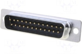 DB25-PD, Корпус разъема D Sub, 25 вывод(-ов), D Sub, DB, Штекер, Корпус из Стали