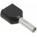 966144-6 (DTE01508), Наконечник 2 х 1.5мм² черный