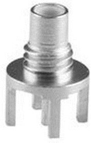 131-6701-206, RF Connectors / Coaxial Connectors SMC JACK STRT PCB