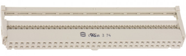 09185647813, Conn IDC Connector RCP 64 POS 2.54mm IDT RA Side Entry Cable Mount Standard