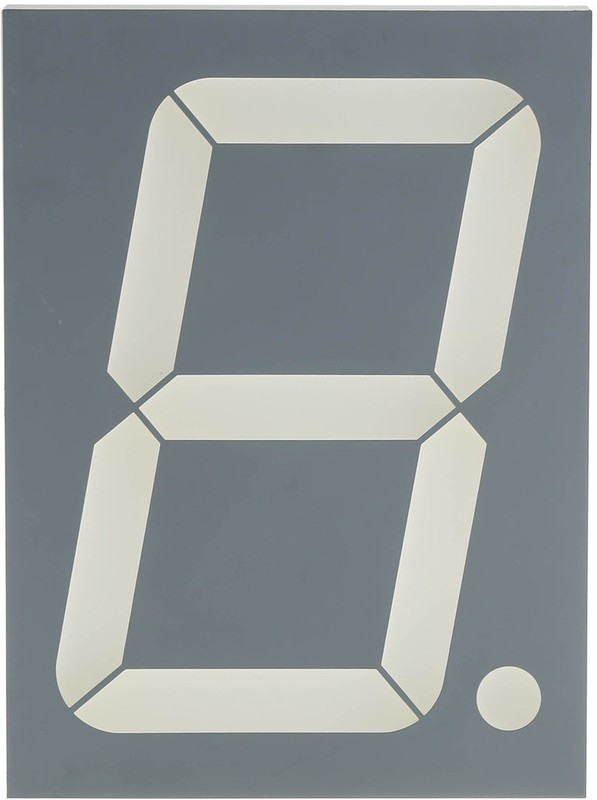 SA40-18SURKWA, SA40-18SURKWA 7-Segment LED Display, CA Red 250 mcd RH DP 101mm SA40-18SURKWA, SA40-18SURKWA 7-Segment LED Display, CA Red 250 mcd RH DP 101mm