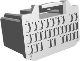 353826-1, Automotive Connectors 040 HD 31P PLUG HSG ASSY-B 353826-1, Automotive Connectors 040 HD 31P PLUG HSG ASSY-B