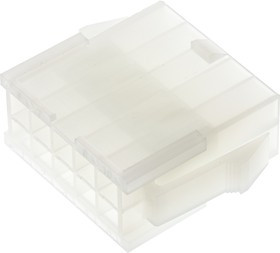 39-01-2101, Mini-Fit Jr Male Connector Housing, 4.2mm Pitch, 10 Way, 2 Row