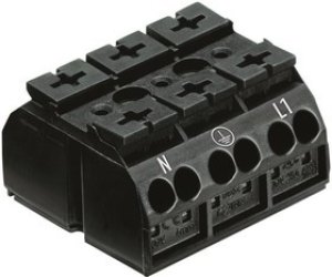 4-wire device connection terminal, 2 pole, pitch 12 mm, 0.5-4.0 mm², AWG 20-12, 32 A, 500 V, push-in, 862-1552 4-wire device connection terminal, 2 pole, pitch 12 mm, 0.5-4.0 mm², AWG 20-12, 32 A, 500 V, push-in, 862-1552
