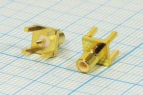 Разъем SMB розетка, на плату, 4C1P Разъем SMB розетка, на плату, 4C1P