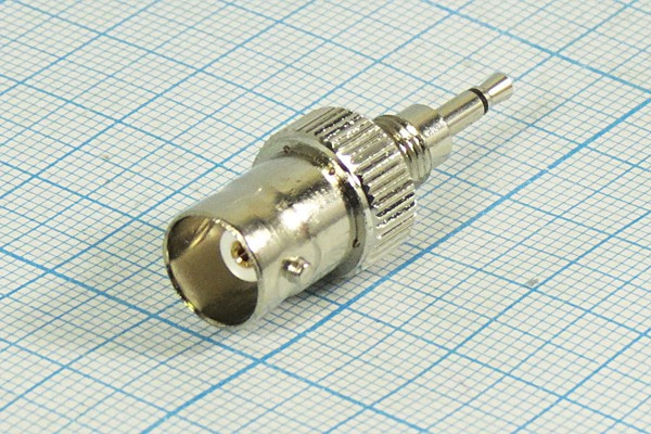 Разъем BNC розетка - разъем 2,5моно вилка