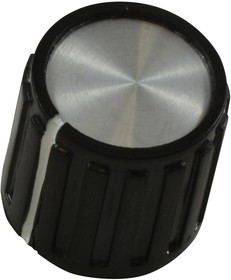 PKG50B1/4, Ручка, Круглый Вал, 6.35 мм, Фенольный Полимер, Ребристая с Индикаторной Линией, 14 мм, PKG