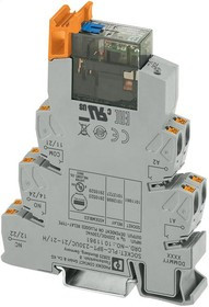 2910523, Реле питания, DPDT, 230 В AC, 6 А, PLC-RPT, DIN-рейка 2910523, Реле питания, DPDT, 230 В AC, 6 А, PLC-RPT, DIN-рейка